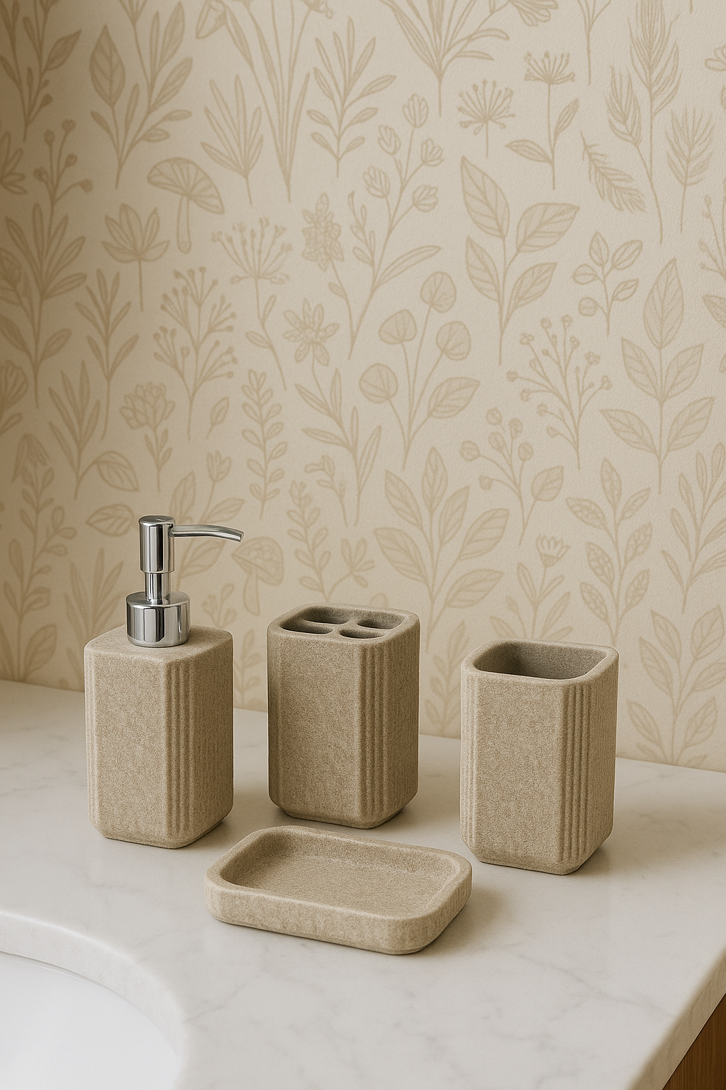 Set de baño lineas