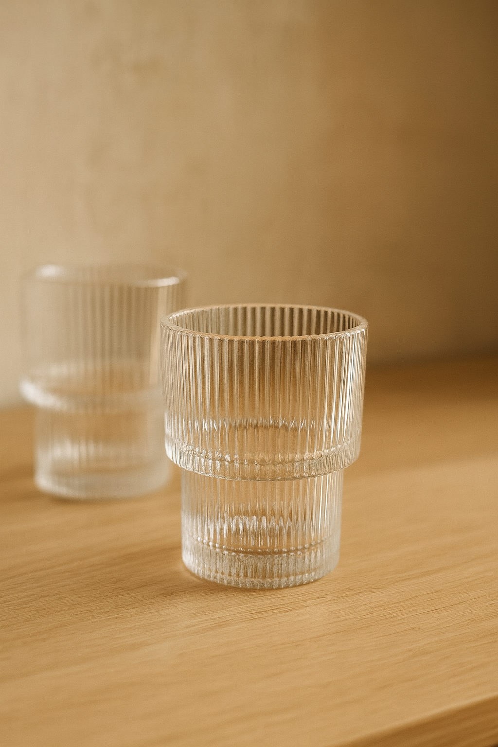Vasos faceteados
