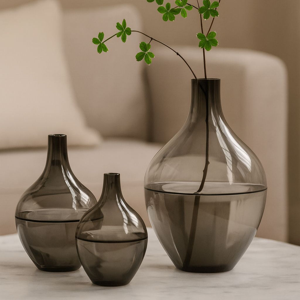 Jarron Botellon Cristal